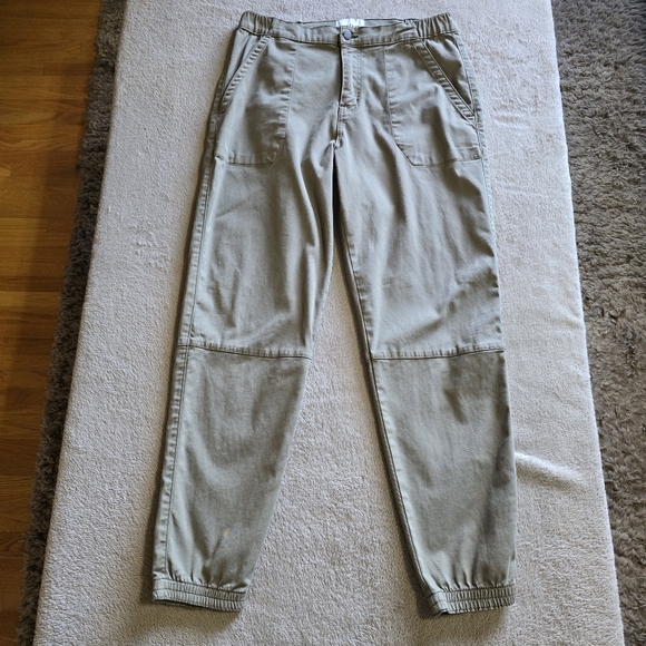 DU/ER Live Free High Rise Joggers Thyme size 30 - Picture 4 of 13